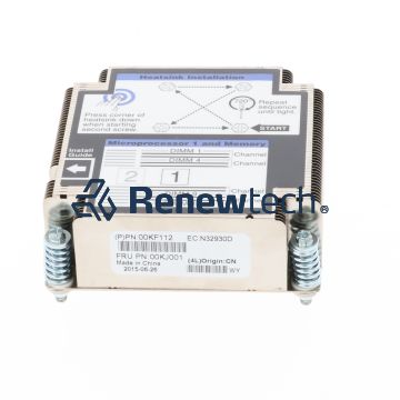 Heatsink, 9532 (x240M5) Rear/1st CPU - Above 135W 