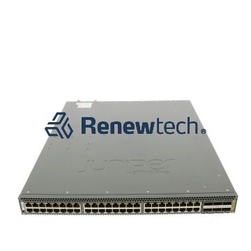 QFX5100, 48 100M/1G/10G RJ-45 ports, 6 QSFP