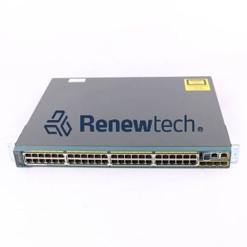 CISCO WS-C2960S-48FPS-L - Cisco Catalyst 2960S Series 48-Port PoE 740W switch (48x 1G Base-T, 4x SFP) Integrated PSU, LAN Base